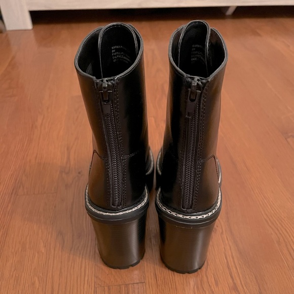 NWOT MADDEN GIRL COMBAT HEEL BOOTS SIZE 6 - Picture 2 of 6